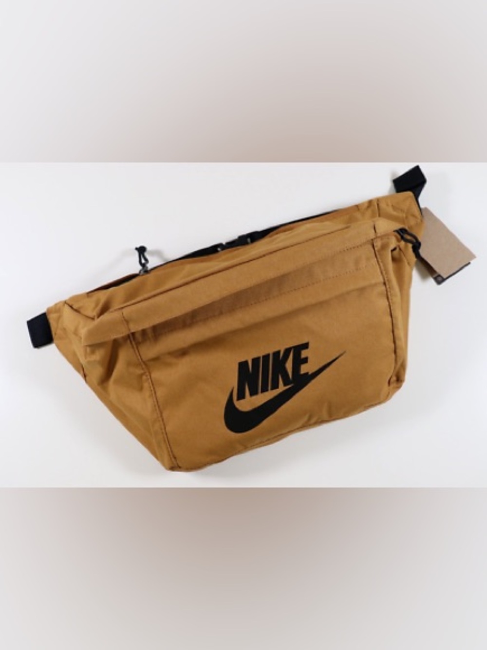 Nike Mustard Belt Bag with Black Logo